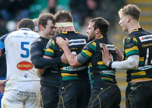 Stephen Myler and Teimana Harrison were on the scoresheet for Saints (picture: Sharon Lucey)