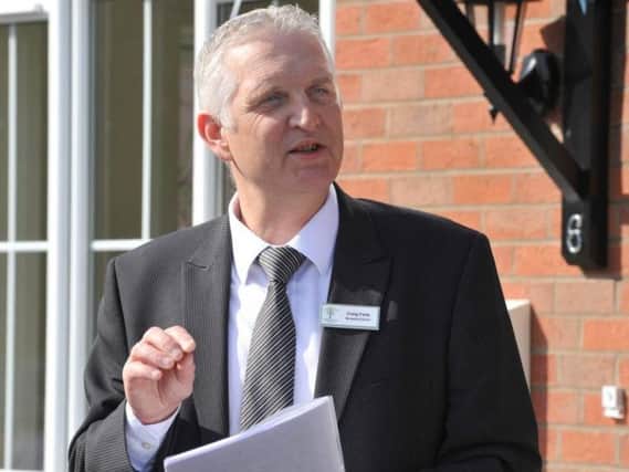 Northamptonshire Rural Housing Association company secretary, Craig Felts
