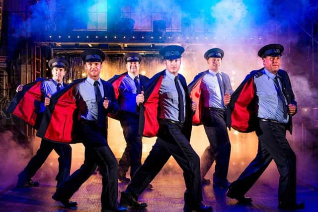 The cast of The Full Monty