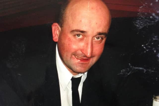 Jeremy Paradine has died at a block of flats near Glasgow. The Northampton man is believed to have been murdered.