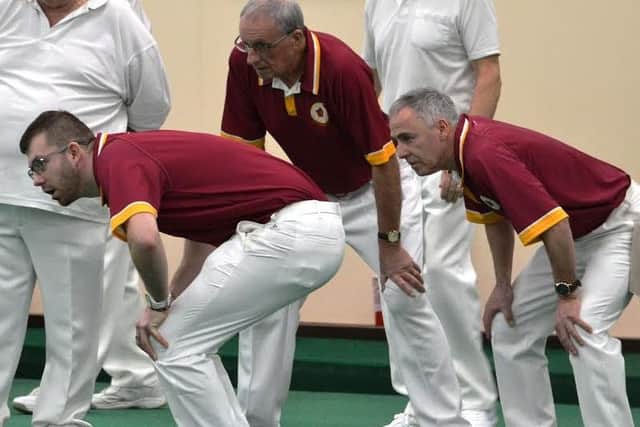WEIGHING UP THE OPTIONS - action from Northants' Liberty Trophy success