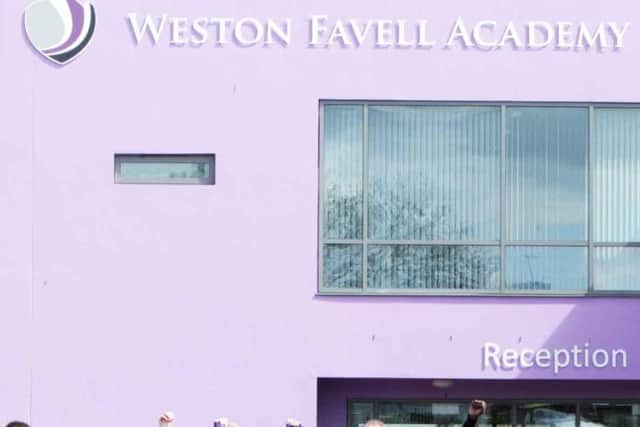 Weston Favell Academy was graded "well below national average" for its Progress 8 score.