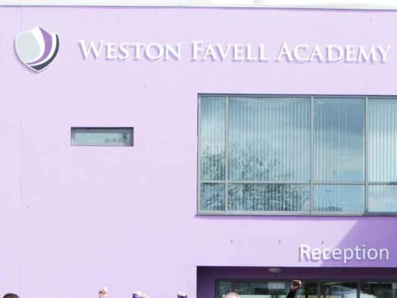 Weston Favell Academy was graded "well below national average" for its Progress 8 score.