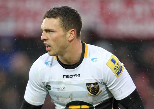 George North had a try disallowed for Saints (picture: Sharon Lucey)