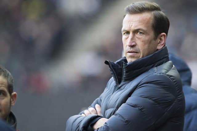 Cobbles boss Justin Edinburgh