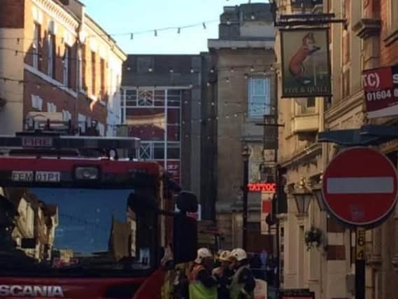 The Fox & Quill, on St Giles Street, was evacuated on Friday after a fire broke out in their first-floor kitchen.