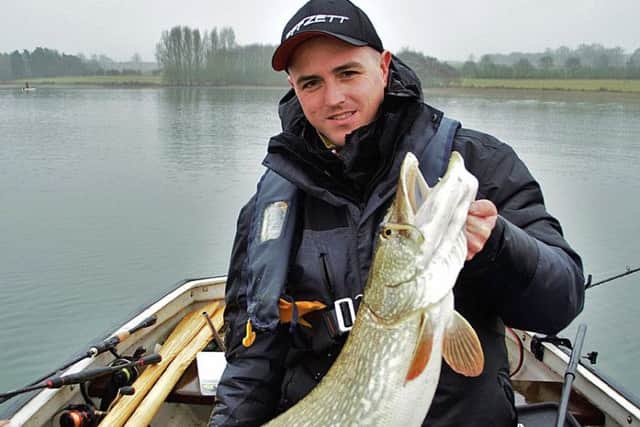 Lure society man Bill Gutheridge boated Pitsford pike of 23lb and 16lb