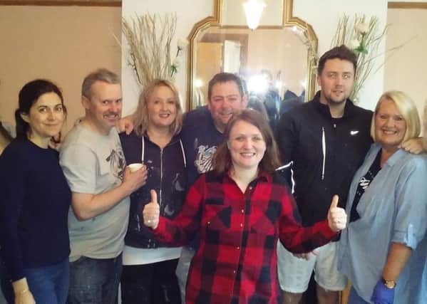 Nationwide Citizenship Day volunteers transformed the house run by charity Life for homeless mums and babies