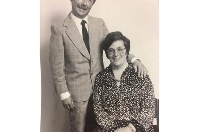 Mayor Bailey with his Mayoress, Diane Ward. They were never a couple and Mr Bailey chose her as they were "very good friends."