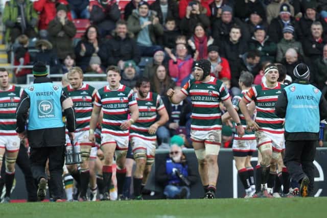 Leicester Tigers enjoyed yet another derby success at Welford Road on Saturday (Pictures: Sharon Lucey)