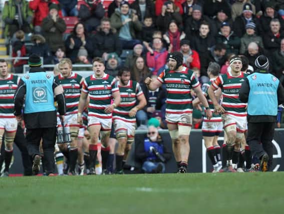 Leicester Tigers enjoyed yet another derby success at Welford Road on Saturday (Pictures: Sharon Lucey)