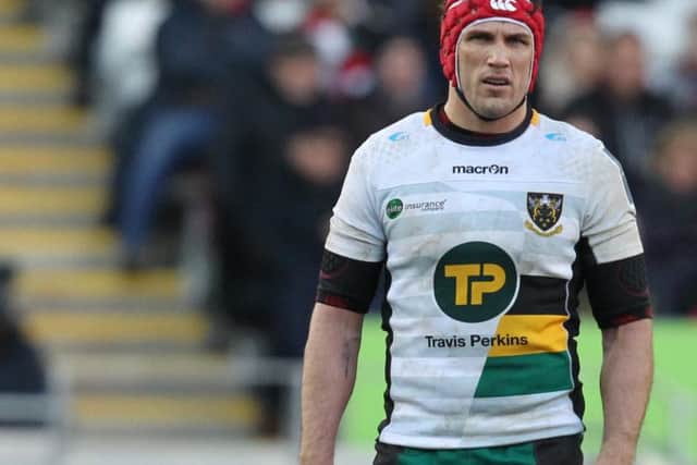 Christian Day captained Saints at Welford Road on Saturday (picture: Sharon Lucey)