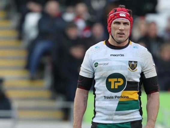 Christian Day captained Saints at Welford Road on Saturday (picture: Sharon Lucey)