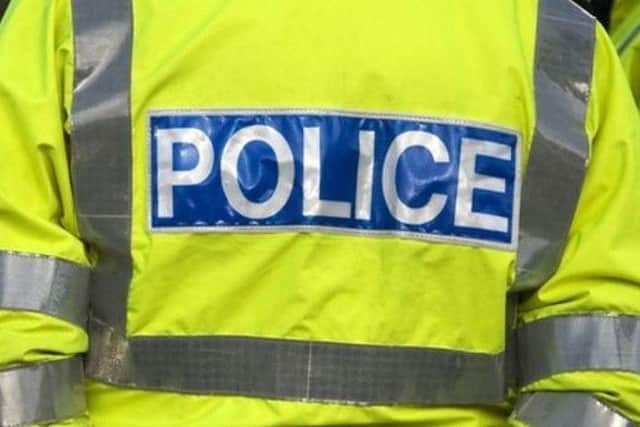 The offender is described as a man on a white pushbike with a beanie hat.