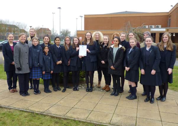 Northampton High School has been been re-awarded a Green Flag Award