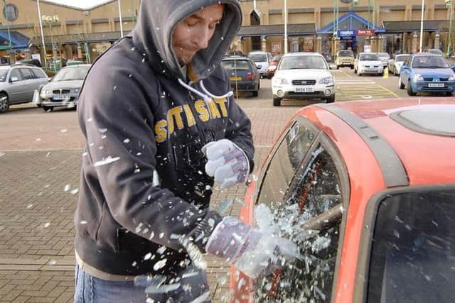 Those who commit burglary and car crimes are the most likely to get away with it, analysis of the 2016 Northamptonshire figures shows.