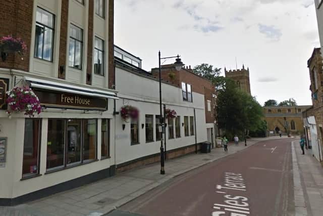 The Eastgate pub will be extended to create 14 new flats. The ground floor site is currently occupied by a Burger King, which will not be affected.