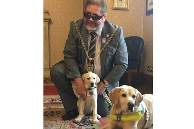 Councillor Malpas raised 5,000 through the Mayor's Fund to sponsor Tilly.