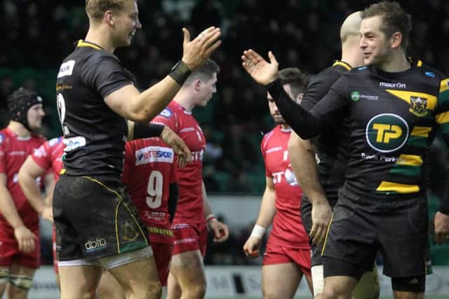 Saints cruised past Scarlets on Friday night (picture: Sharon Lucey)
