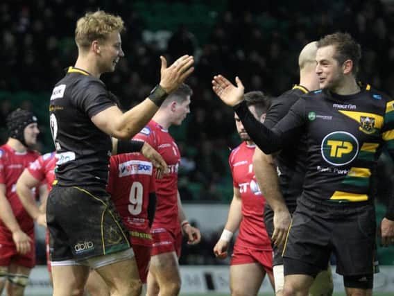 Saints cruised past Scarlets on Friday night (picture: Sharon Lucey)