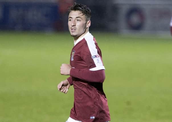 Cobblers striker Joe Iaciafano has joined Corby Town on a work experience deal