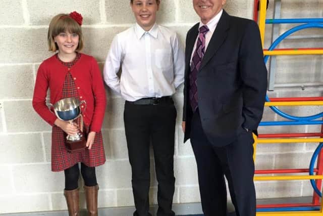 Young winners in the Brass classes, May 2016