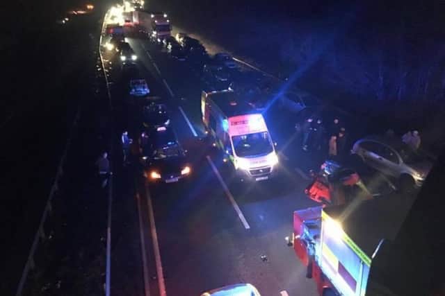 All emergency services attended the scene