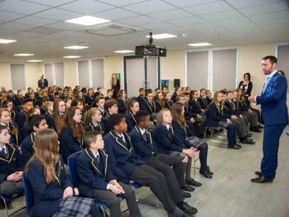The video was launched at Wootton Park School today, Tuesday February 2