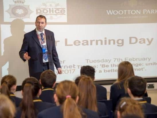 Sessions were led by Northamptonshire Police