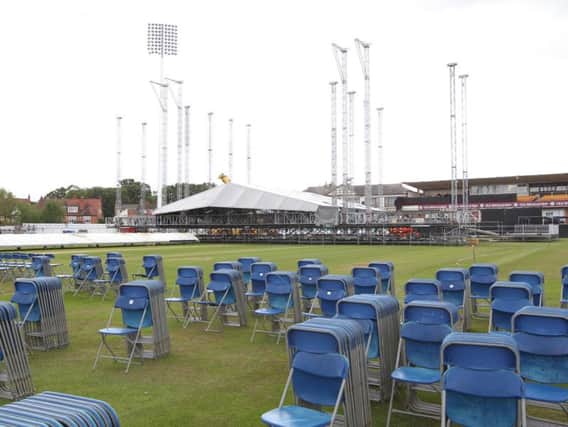 Residents have slammed plans for concert floodlights on Northamptonshire County Cricket Ground