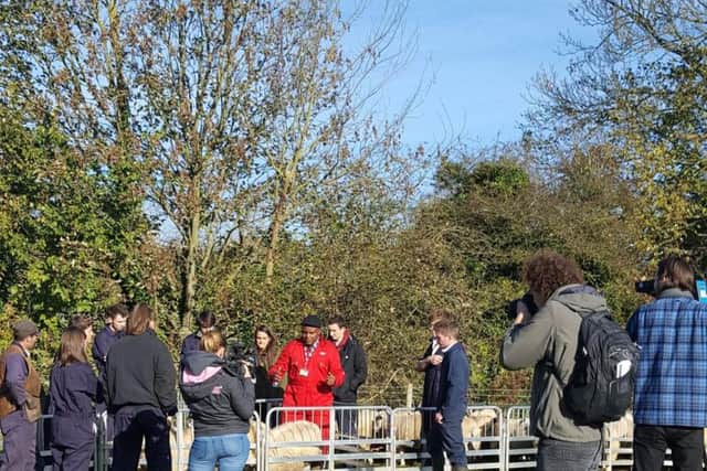 Moulton College is set to feature on a new farming TV show