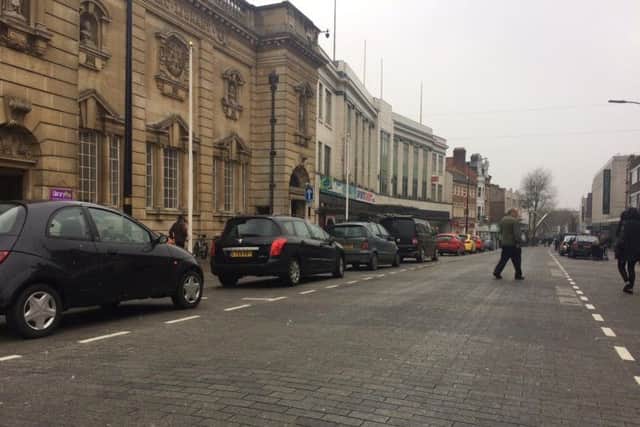 The development at St Giles Street included a number of disabled parking spot but the forum say there was a "lack of communication" between the developers and them.