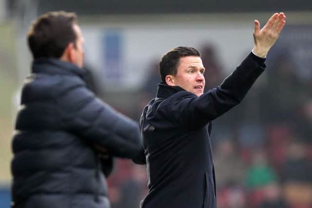 Gary Caldwell was appointed Chesterfield boss last month. Picture by Sharon Lucey