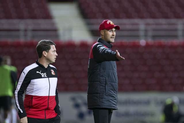 Robins head coach Luke Williams