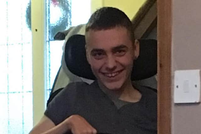 Callum Burnham says he now wants to help others come to terms with their conditions.