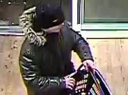 An image has been released of man who may have information about a meat theft in Northampton