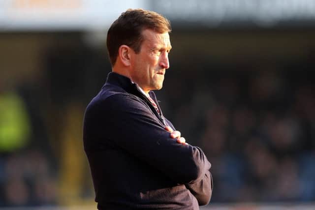 GOOD POINT: Justin Edinburgh was delighted to take a point from Roots Hall. Picture by Sharon Lucey