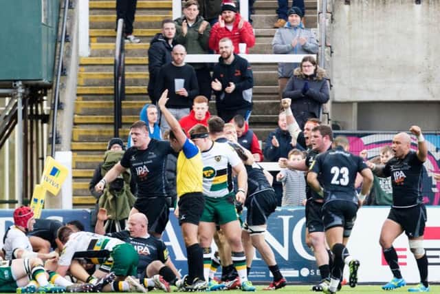 Newcastle scored seven tries against Saints at Kingston Park (picture: Kirsty Edmonds)