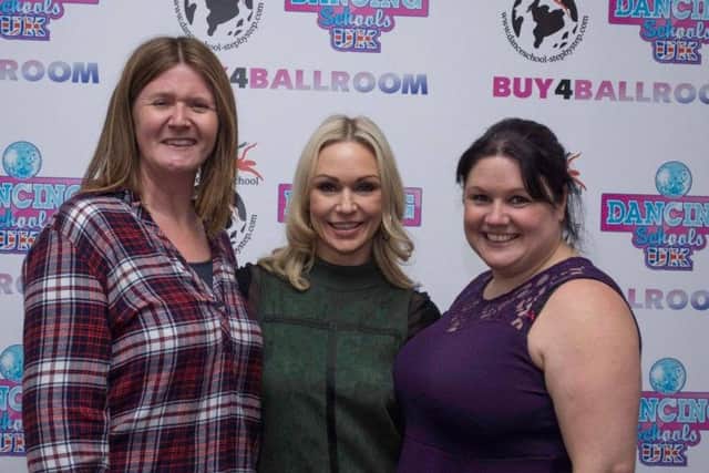 Helen Reynolds, Caroline Pugh and Kristina Rihanoff