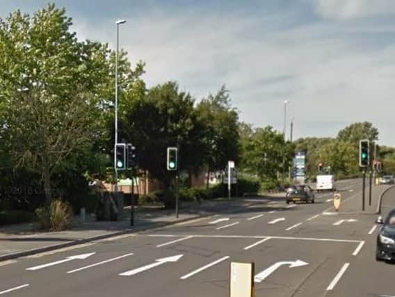 A man has died following a fatal collision at St James Retail Park.