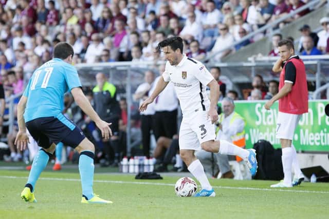 Northampton and Fleetwood met on the opening day of the season, drawing 1-1.