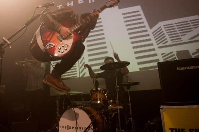 The Spitfires in action. Picture: David Jackson
