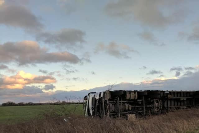 The A43 near Hannington