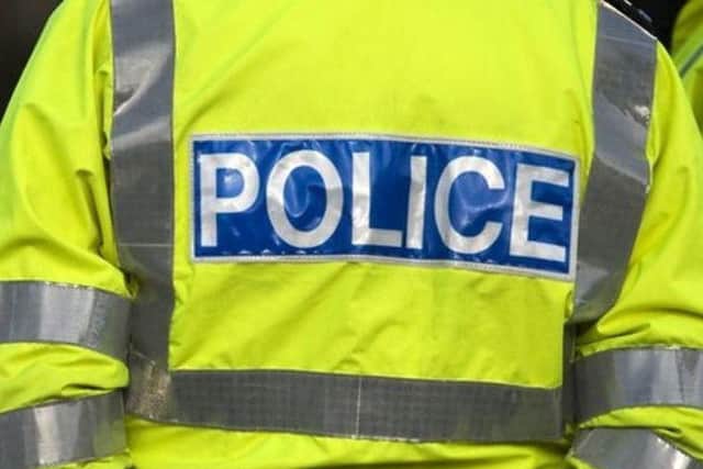 The burglar was trying to steal a ride-on lawnmower from a garden shed.