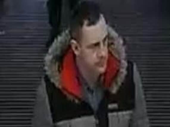 Police are appealing for anyone who knows this man to call them on 101.