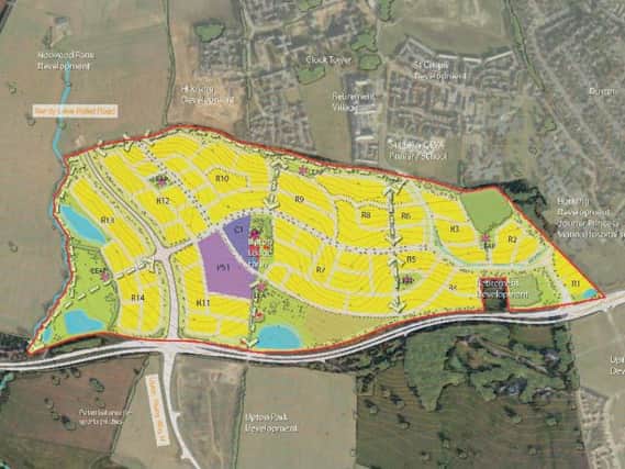 Northampton residents have questioned why development works for 1400 homes are set to go ahead on farmland and not other unused sites