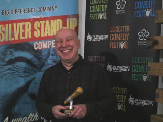 Mr Teckman beat 20 other silverback comedians to the grand prize.