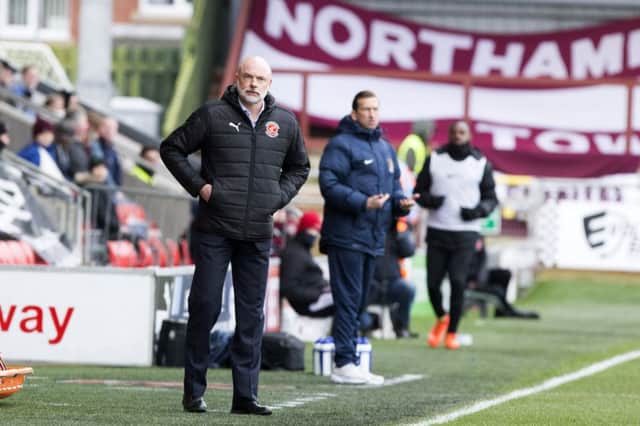 NOT ALL PLAIN SAILING: Fleetwood boss Uwe Rosler admitted his side had to ride their luck against Northampton. Picture by Kirsty Edmonds