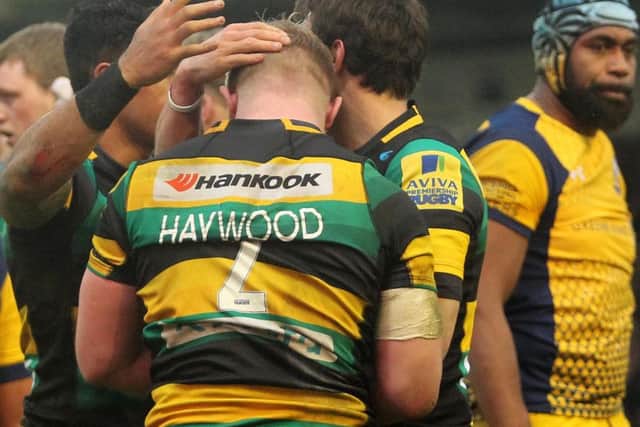 Mike Haywood scored twice