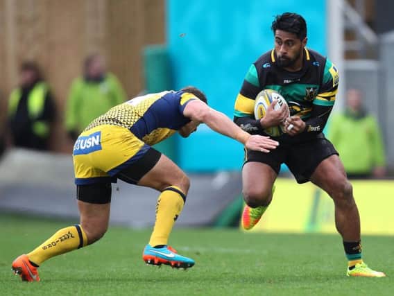Ahsee Tuala impressed for Saints on Saturday (picture: Sharon Lucey)